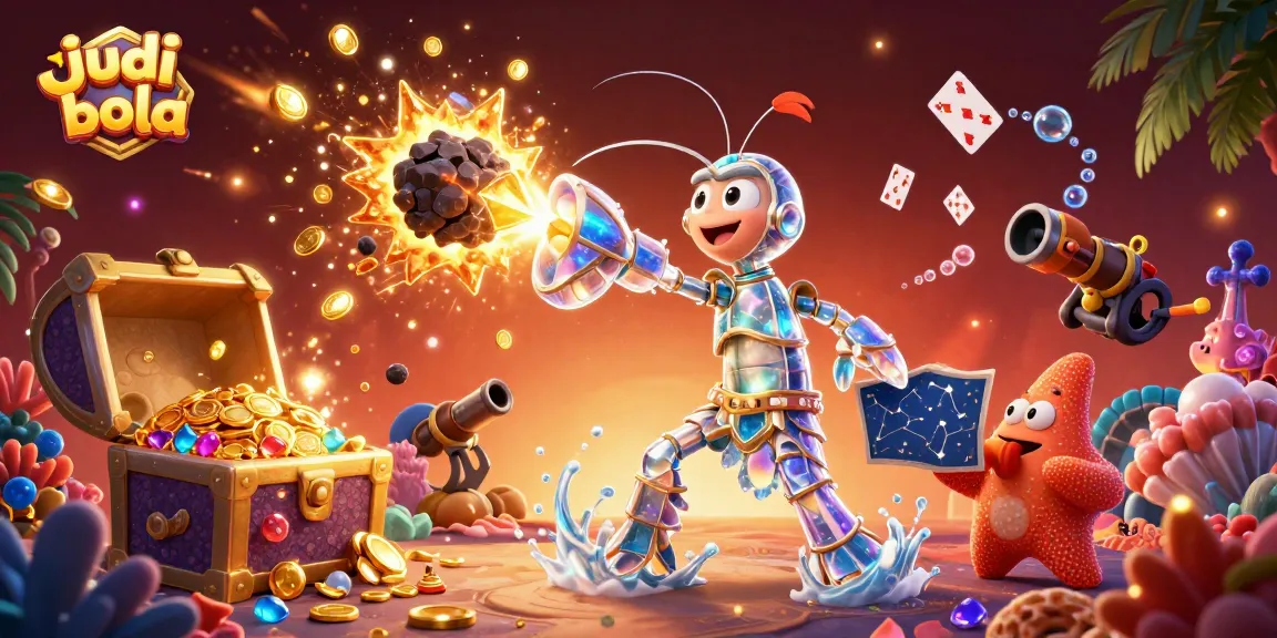 Experience judi bola excitement with dynamic characters, golden gems, and engaging gameplay elements.