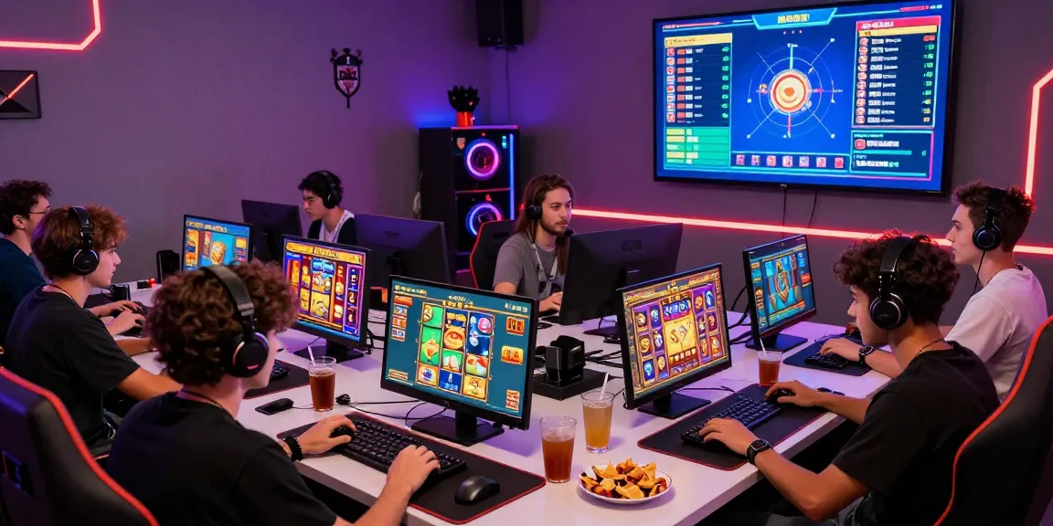 Exciting gaming moment at TEMPOTOTO with players enjoying slot games and cheering for max wins.