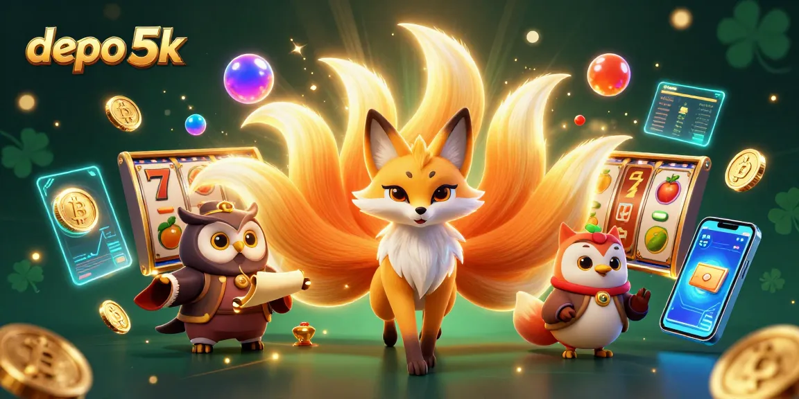 Raih kemenangan dengan depo 5k, permainan slot online berlisensi dengan bonus menarik.