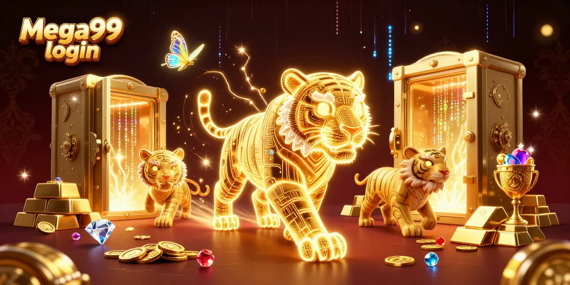 Spin to win with Mega99 login and enjoy a neon-lit casino adventure!