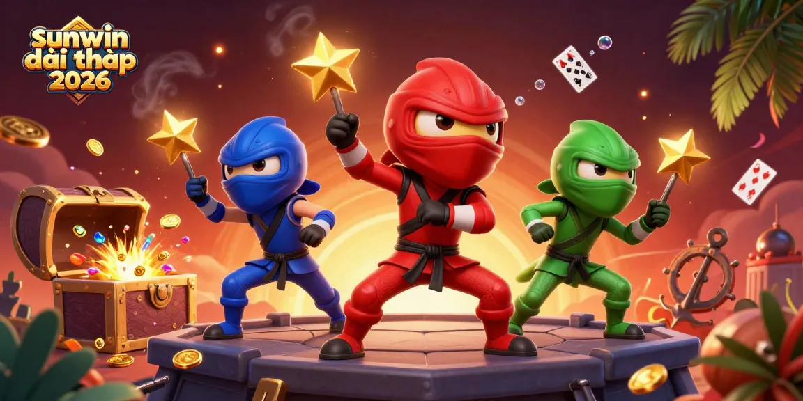 Join the excitement at sunwin đổi thưởng 2026 with dynamic ninja chameleons and treasure-filled games.