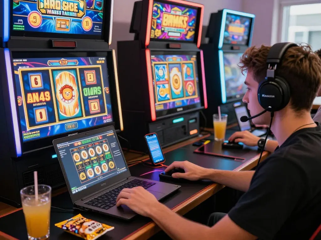 Pengalaman bermain game online yang menarik dengan permainan slot virus88 dalam suasana yang hidup.
