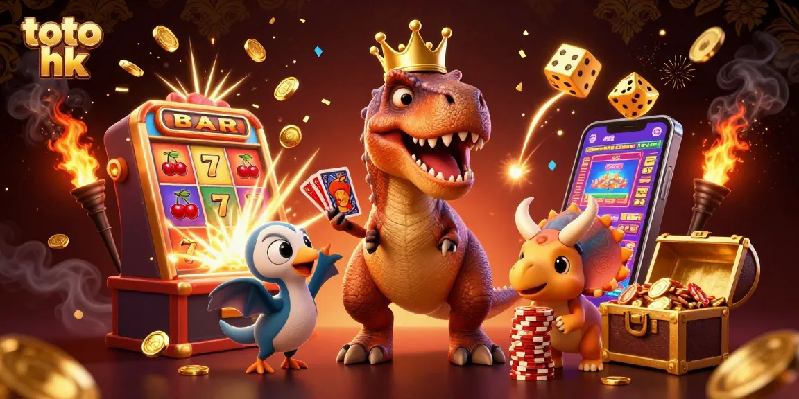 Menangkan toto hk dengan mesin slot dan karakter dino di kasino virtual yang mengagumkan.