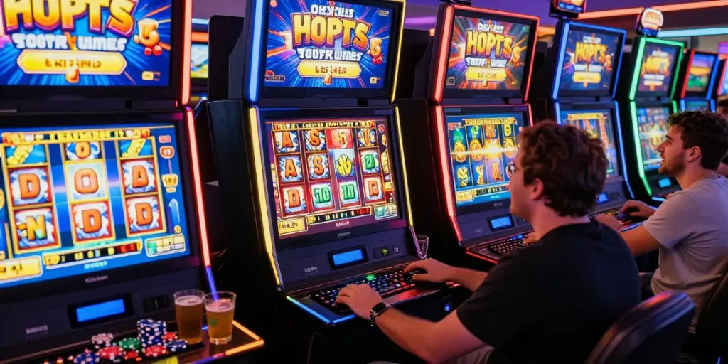 Slot Gacor yang menampilkan pemain merayakan kemenangan besar di platform perjudian terpercaya.