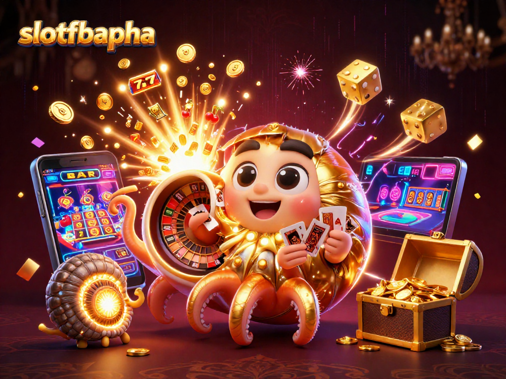 Experience thrilling gameplay at slotfbalpha with vibrant casino elements and dynamic scenes.