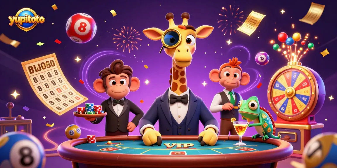Gambarlah aksi bermain di dunia perjudian YUPITOTO dengan karakter lucu di kasino