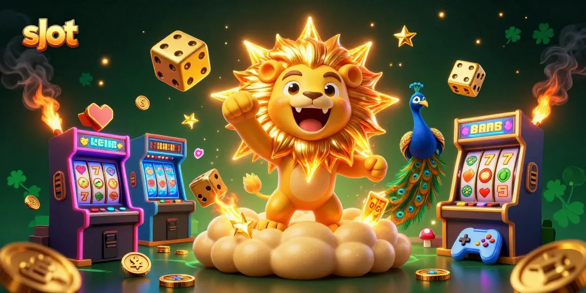 Rasakan keseruan bermain slot sambil menikmati ilustrasi 3D yang menakjubkan dengan karakter menarik dan elemen kasino.
