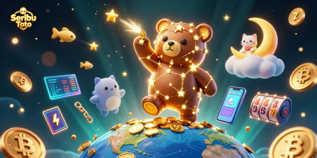 Engage with Seribu Toto by immersing in vibrant slots and thrilling wins in a colorful 3D universe.