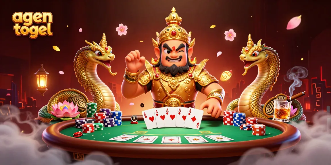 Engage with the interactive agen togel scene featuring vibrant characters and thrilling gaming elements.