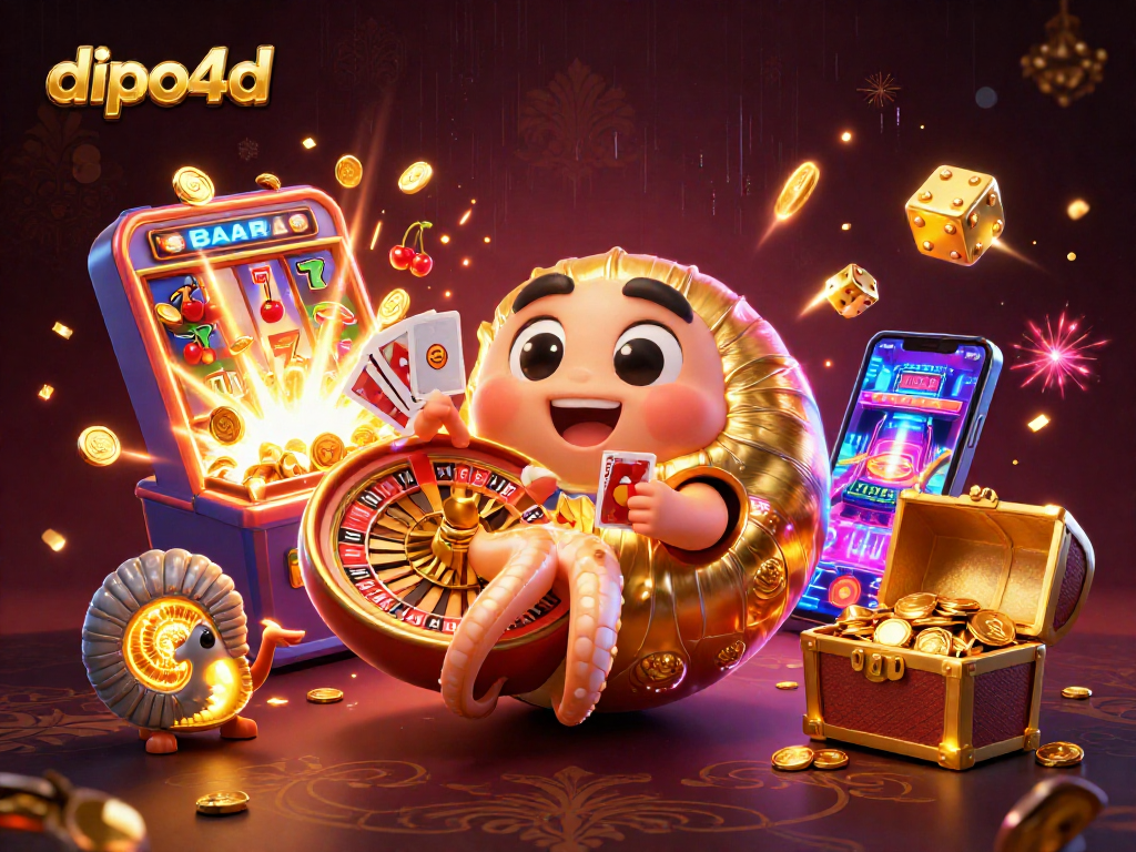 Spin the roulette wheel at dipo4d while dynamic slot machines burst with winnings!