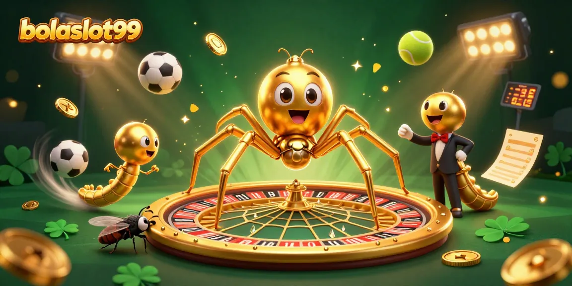 Place bets at bolaslot99 with a thrilling roulette scene filled with dynamic characters.
