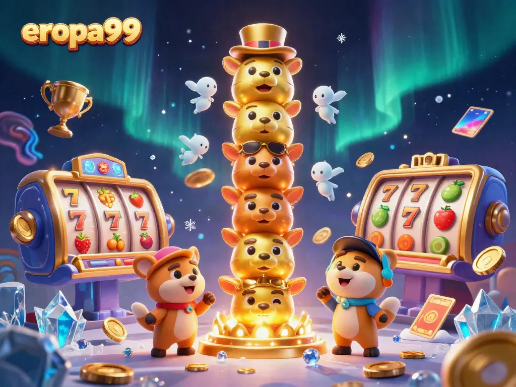 Mengalahkan permainan slot dengan eropa99, simbol buah dan jackpot bersinar