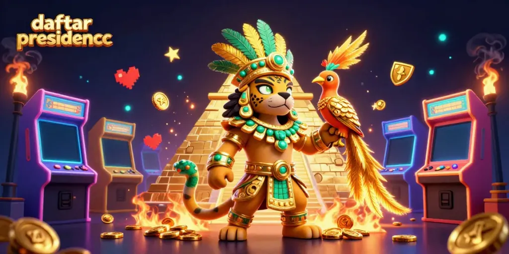 Engage with the exciting world of online gaming featuring the jaguar priest and quetzal bird at daftar presidencc.